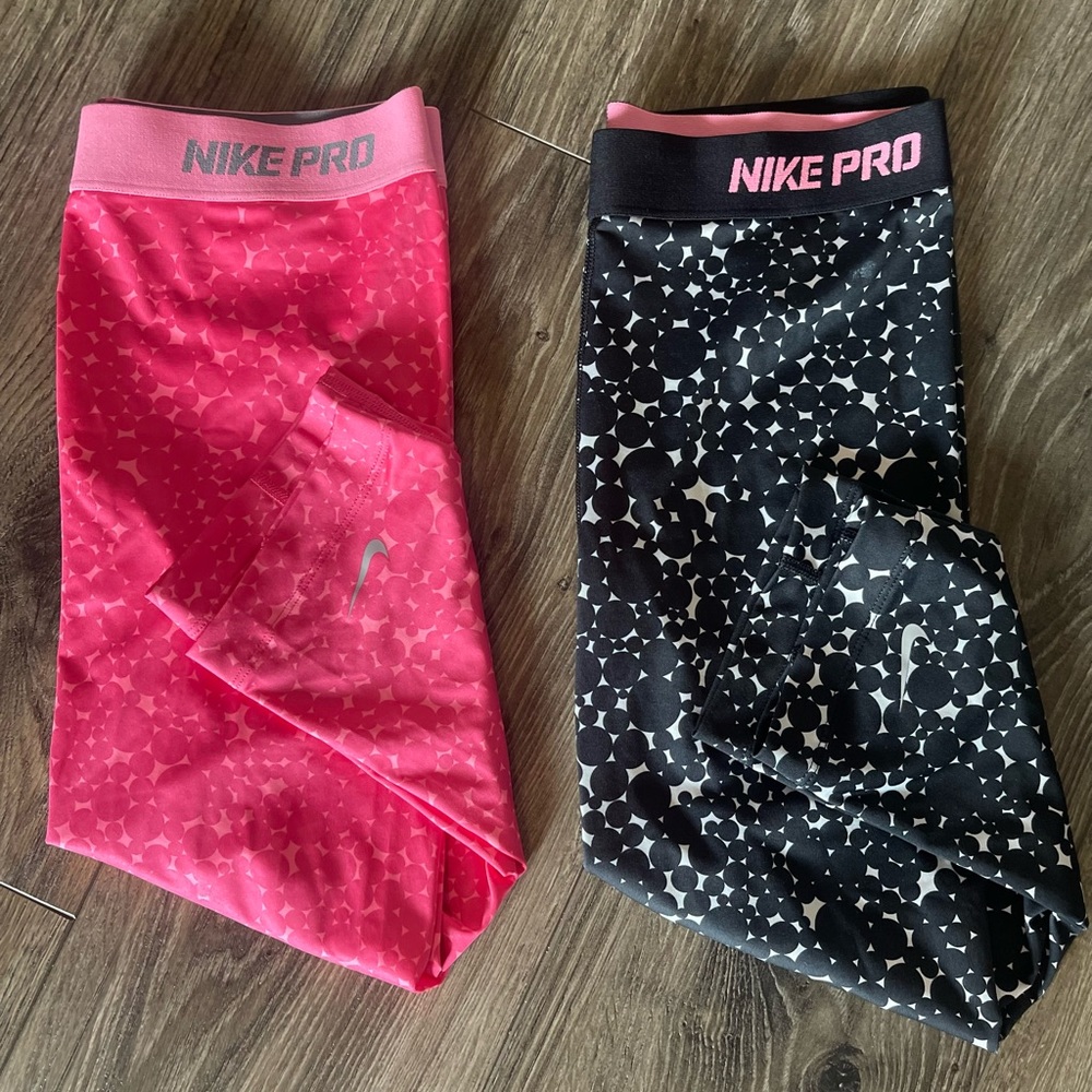 Nike Pro girls XL crop leggings